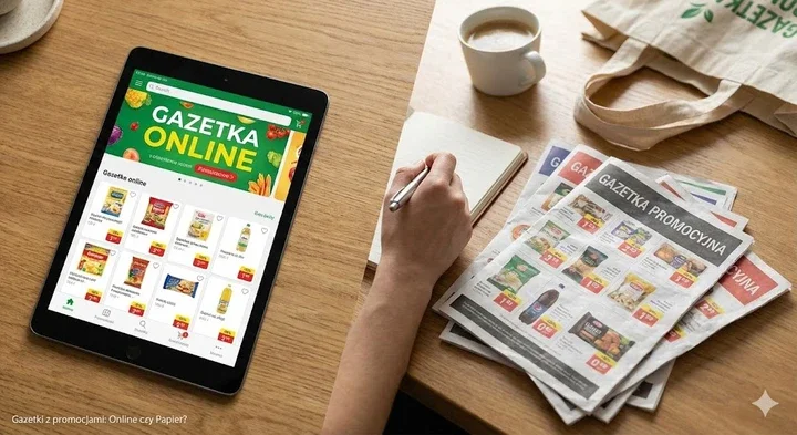 Gazetki promocyjne online vs papierowe - co wybrać dla domowego budżetu?