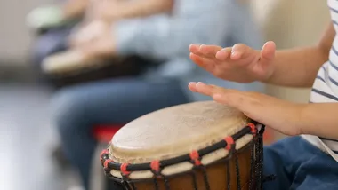 Bandżo, tarka i jazz dla najmłodszych. Akademia zagrała w Komornikach