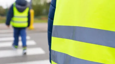 6440 kamizelek dla pierwszoklasistów. Jubileusz akcji w powiecie poznańskim
