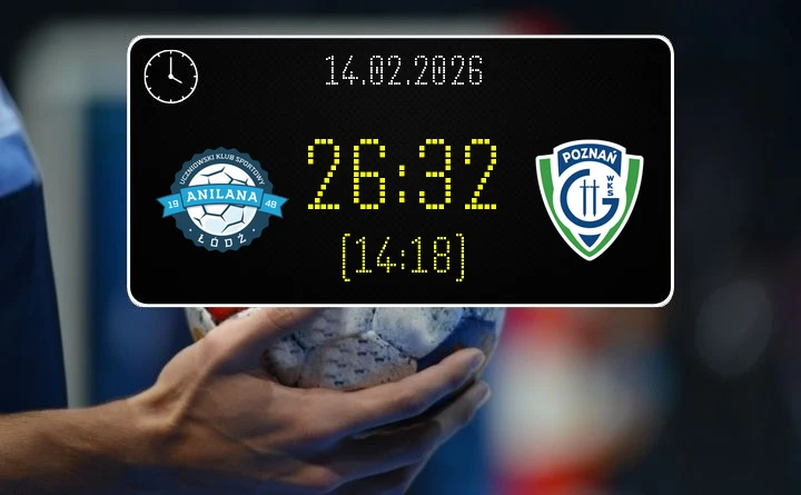 [PIŁKA RĘCZNA] Liga Centralna – ENEA WKS Grunwald Poznań wygrywa na wyjeździe 32:26 w 16. kolejce