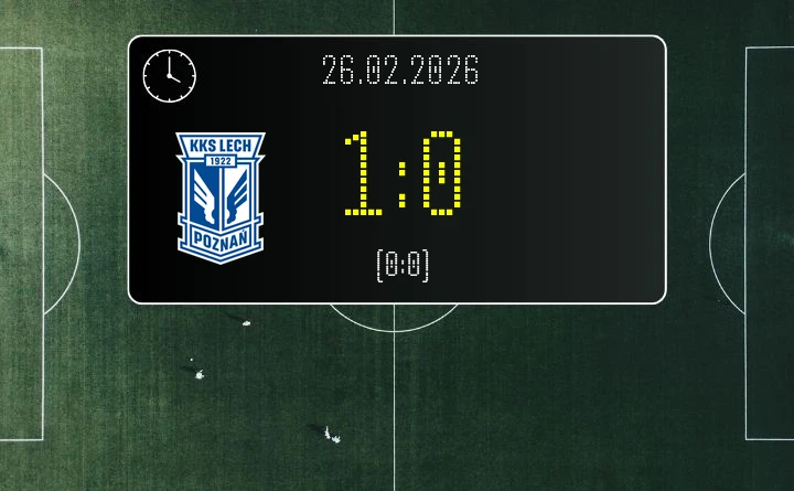 [PIŁKA NOŻNA] Lech Poznań – KuPS 1:0 – 1/16 finału Liga Konferencji UEFA