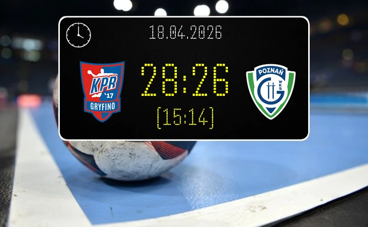 [PIŁKA RĘCZNA] PGE KPR Gryfino – ENEA WKS Grunwald Poznań II 28:26 w I Lidze Mężczyzn (Grupa B) – gospodarze minimalnie lepsi