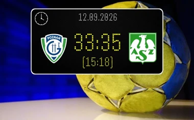 [PIŁKA RĘCZNA] ENEA WKS Grunwald Poznań – AKPR AZS AWF Biała Podlaska 33:35 w 1. kolejce Ligi Centralnej