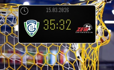 [PIŁKA RĘCZNA] ENEA WKS Grunwald Poznań II – TS Zew Świebodzin 35:32 – I Liga Mężczyzn (Grupa B), kolejka 20