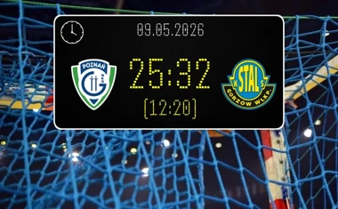 [PIŁKA RĘCZNA] Liga Centralna – ENEA WKS Grunwald Poznań – RAJBUD DEVELOPMENT Stal Gorzów 25:32. Gorzów przypieczętował czwarte miejsce w Poznaniu