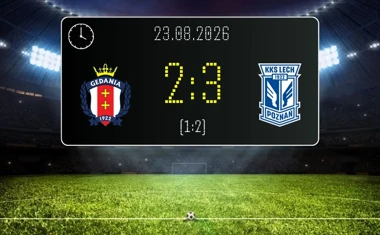 [PIŁKA NOŻNA] Betclic 3. Liga Grupa 2 (Grupa II): Gedania Gdańsk – Lech Poznań II 2:3