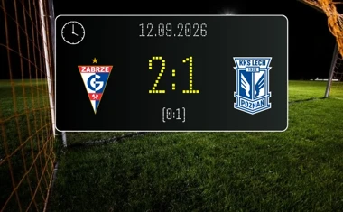 [PIŁKA NOŻNA] Górnik Zabrze – Lech Poznań 2:1 w PKO BP Ekstraklasie – poznaniacy stracili prowadzenie w końcówce