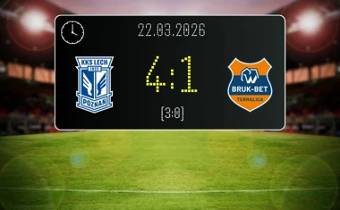 [PIŁKA NOŻNA] Lech Poznań – Bruk-Bet Termalica Nieciecza 4:1 w PKO BP Ekstraklasie – pewny wieczór gospodarzy i fotel lidera