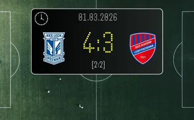 [PIŁKA NOŻNA] Lech Poznań – Raków Częstochowa 4:3 – 23. kolejka PKO BP Ekstraklasa