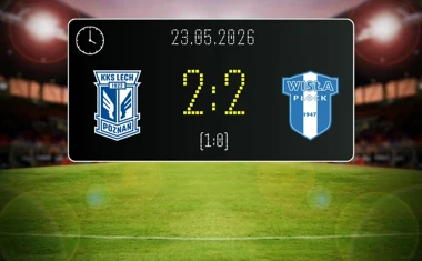 [PIŁKA NOŻNA] Lech Poznań – Wisła Płock 2:2 w PKO BP Ekstraklasie