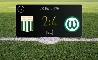 [PIŁKA NOŻNA] Betclic 2. liga – Olimpia Grudziądz – Warta Poznań 2:4. Poznaniacy wygrywają w Grudziądzu i umacniają się na drugim miejscu