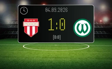 [PIŁKA NOŻNA] Pogoń Grodzisk Mazowiecki – Warta Poznań 1:0. Lider Betclic 1. ligi lepszy od zespołu z Poznania