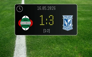 [PIŁKA NOŻNA] Radomiak Radom – Lech Poznań 1:3 w PKO BP Ekstraklasie – Lech mistrzem Polski po wygranej w Radomiu