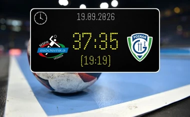 [PIŁKA RĘCZNA] Siódemka Miedź Legnica – ENEA WKS Grunwald Poznań 37:35. Dramatyczne rozstrzygnięcie w 2. kolejce Ligi Centralnej