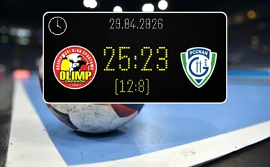 [PIŁKA RĘCZNA] UKS Olimp Grodków – ENEA WKS Grunwald Poznań II 25:23 w 25. kolejce I Ligi Mężczyzn (Grupa B) – ważne punkty gospodarzy