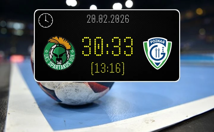 [PIŁKA RĘCZNA] UKS Spartakus Buk – ENEA WKS Grunwald Poznań II 30:33 – I Liga Mężczyzn (Grupa B), 17. kolejka