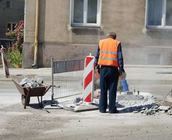 ZDM Poznań: Zwężenie pod wiaduktem Narutowicza