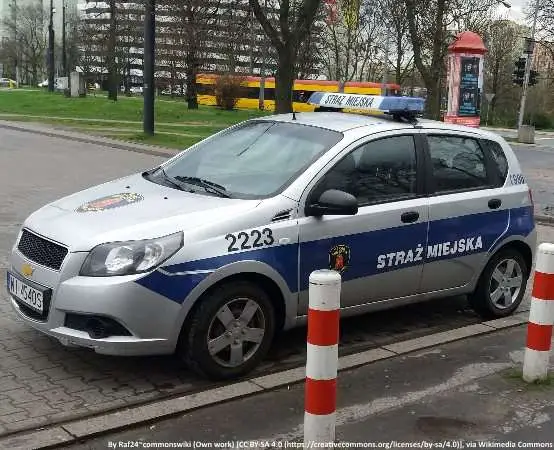 Strażniczka z Referatu Nowe Miasto zareagowała w dzień wolny i pokazała odwagę