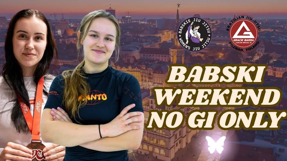 Grafika promocyjna wydarzenia Babski Weekend NO GI Only Poznań 2026 – treningi kobiet