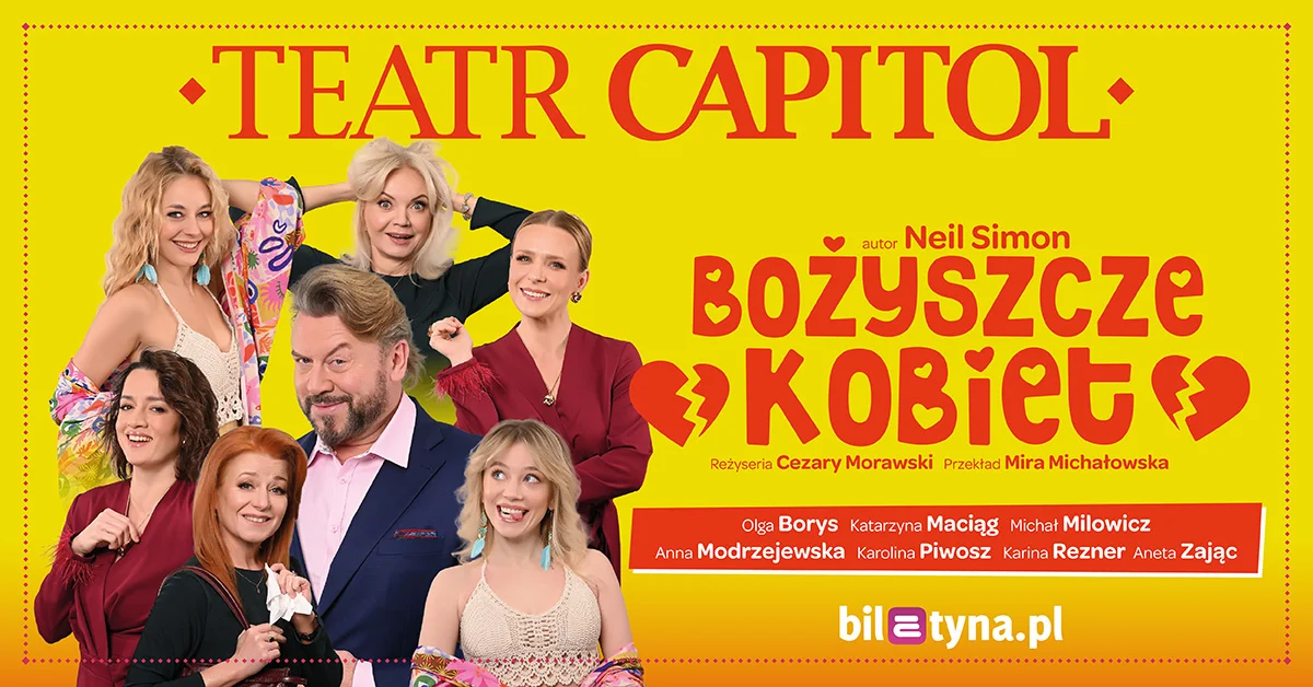Grafika promocyjna wydarzenia Bożyszcze kobiet w Poznaniu