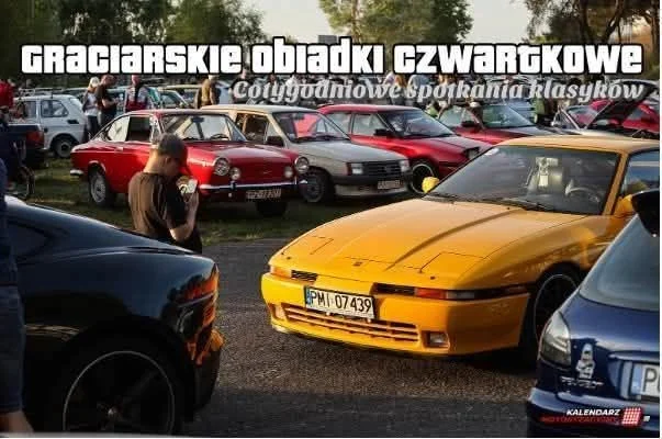 Grafika promocyjna wydarzenia Graciarskie Obiadki Czwartkowe N°99 na Torze Poznań