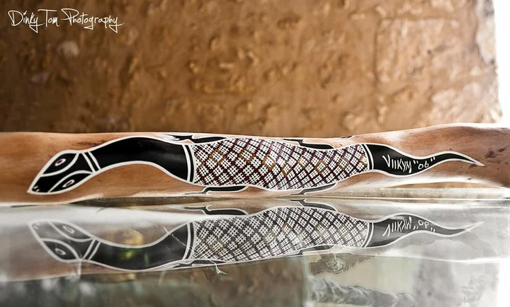 Grafika promocyjna wydarzenia Didgeridoo Sound Meditation Poznań — medytacja dźwiękowa z didgeridoo