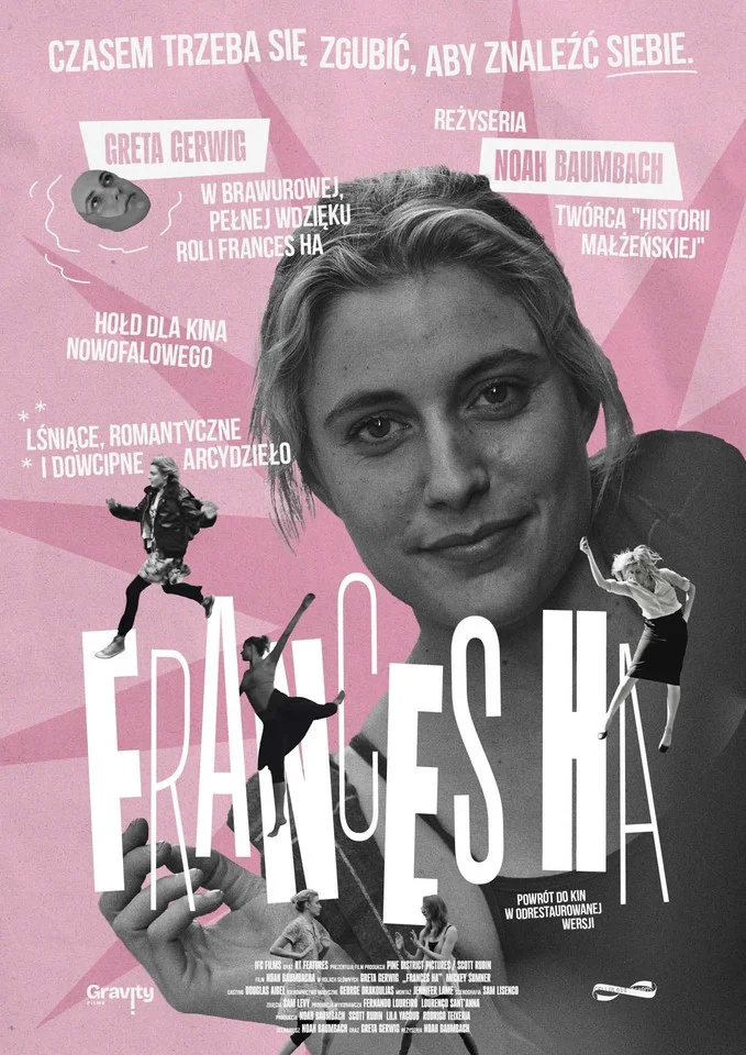 Grafika promocyjna wydarzenia DKF Zamek: Frances Ha