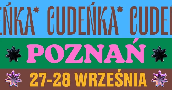 Obrazek przedstawia grafikę promocyjną wydarzenia Festiwal rękodzieła w Poznaniu – targi wyrobów ręcznych w Hali Centrum Sportu