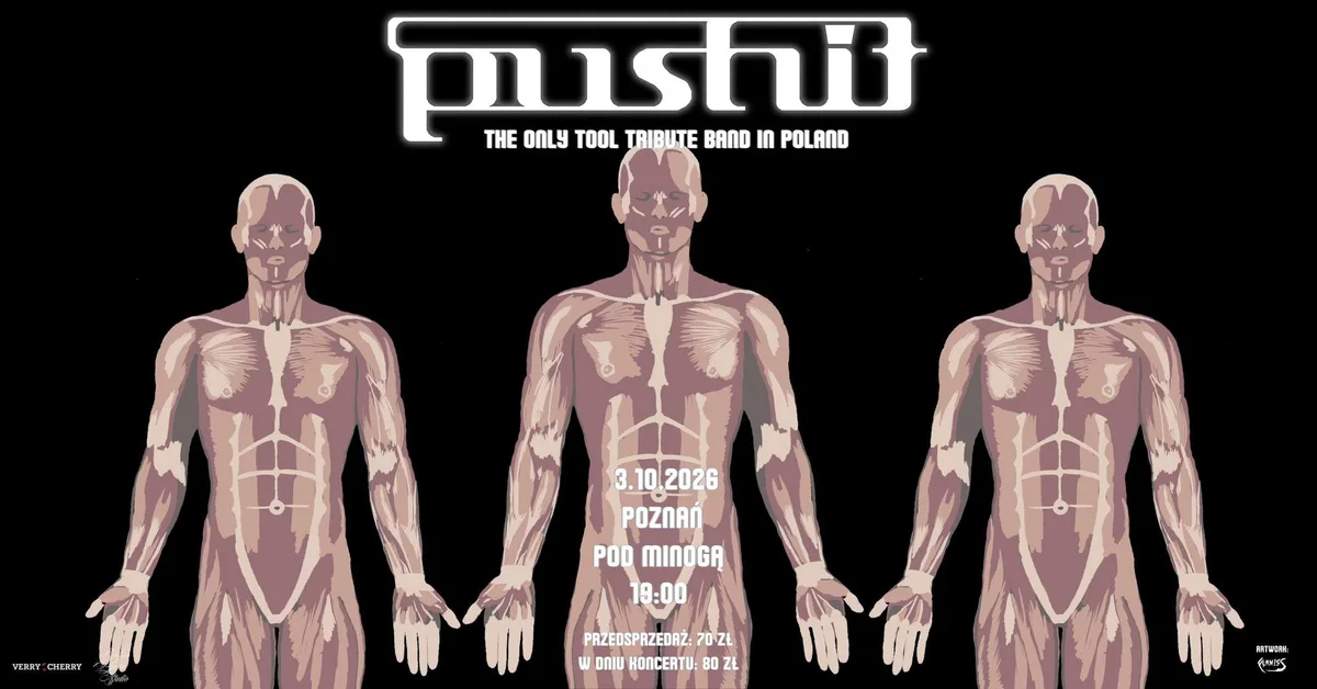 Grafika promocyjna wydarzenia PUSHIT – koncert tribute TOOL