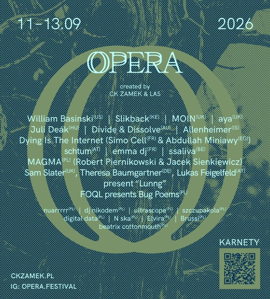 Grafika promocyjna wydarzenia OPERA 2026
