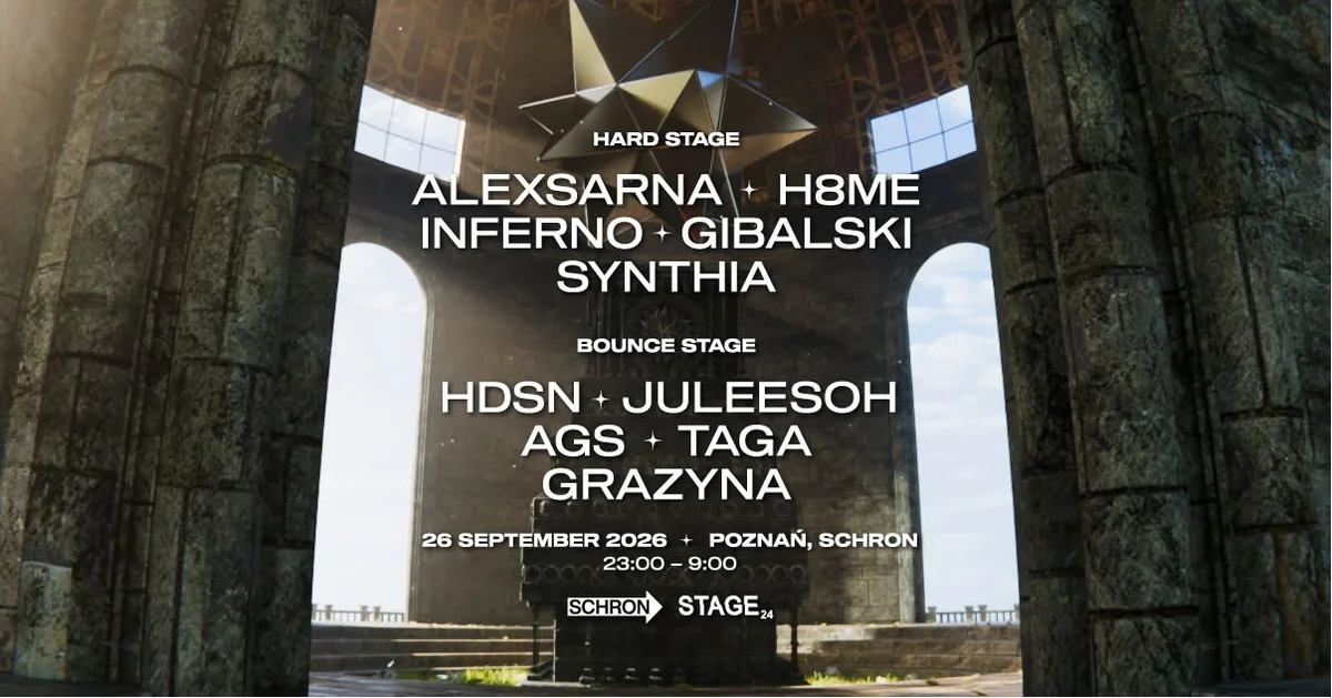 Grafika promocyjna wydarzenia PARANØIA SHOWCASE: techno w Poznaniu