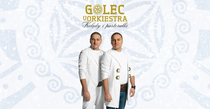 Grafika promocyjna wydarzenia Golec uOrkiestra — Kolędy i Pastorałki w Poznaniu