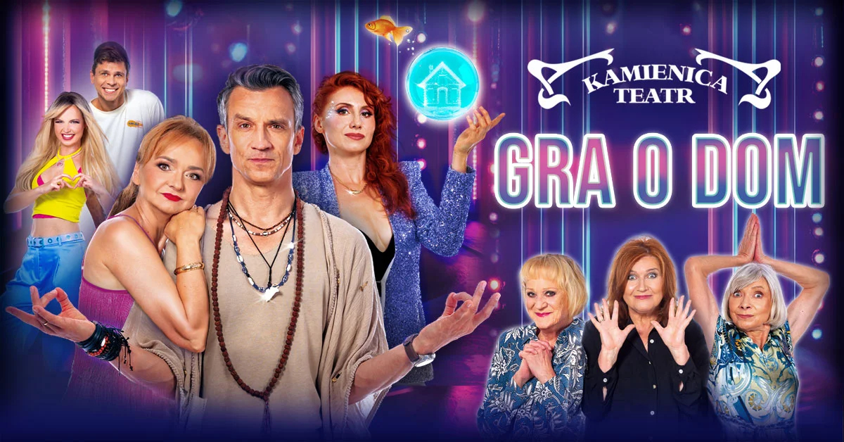 Grafika promocyjna wydarzenia Gra o dom w Poznaniu: spektakl