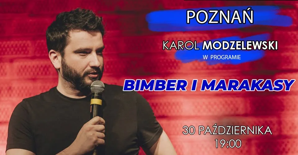 Grafika promocyjna wydarzenia Bimber i marakasy w Poznaniu