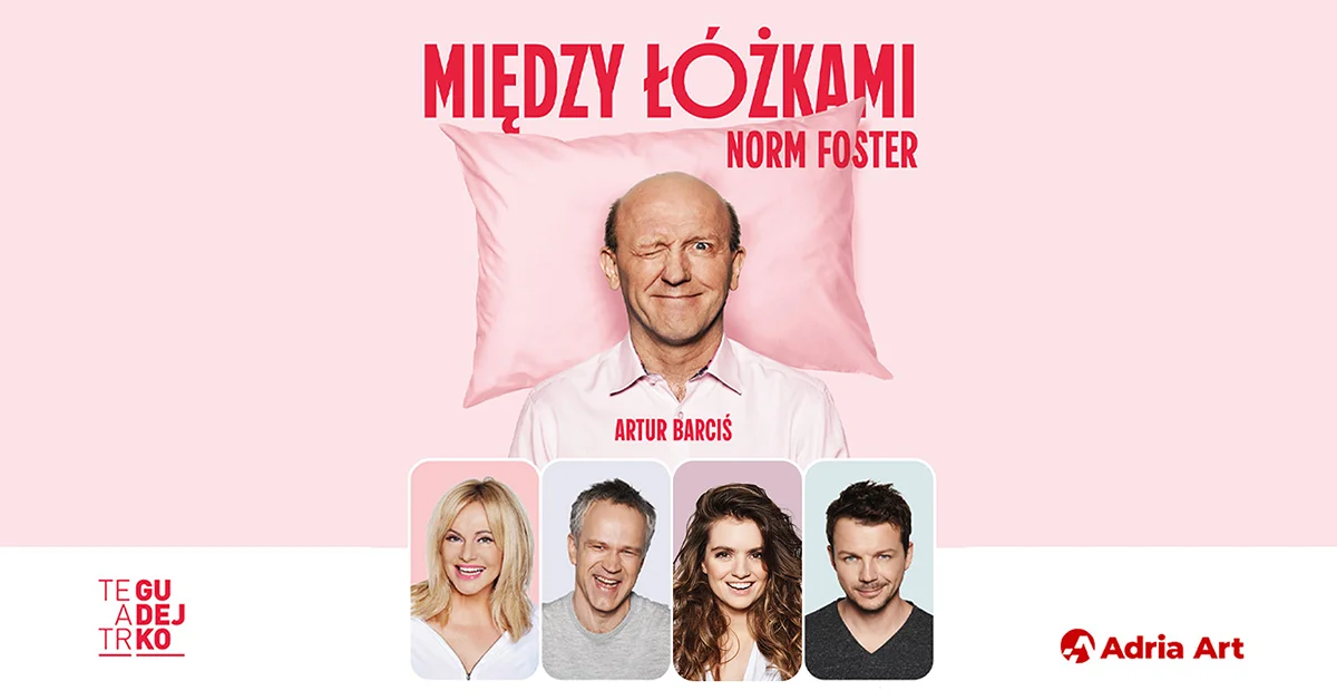 Grafika promocyjna wydarzenia Między łóżkami: komedia w Poznaniu