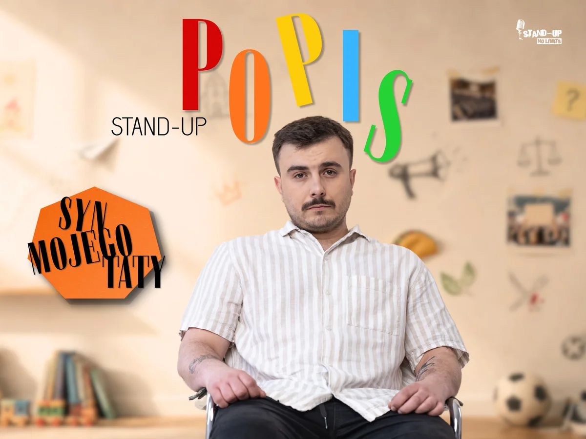 Grafika promocyjna wydarzenia POZNAŃ! SynMojegoTaty – program POPIS