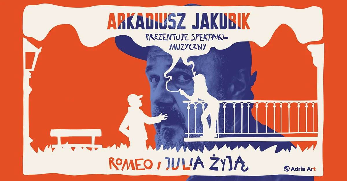 Grafika promocyjna wydarzenia Romeo i Julia żyją – spektakl muzyczny