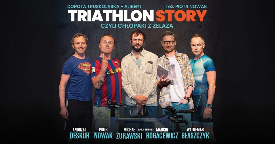 Grafika promocyjna wydarzenia Triathlon Story w Poznaniu