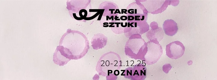 Grafika promocyjna wydarzenia Targi Młodej Sztuki w Poznaniu — targ młodych twórców, 20–21 grudnia