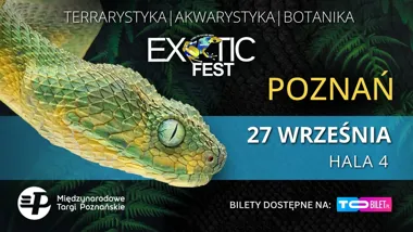 Grafika promocyjna wydarzenia Exotic Fest