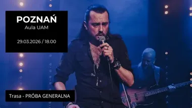 Grafika promocyjna wydarzenia Koncert Piotr Cugowski – Poznań: przedpremierowe wykonania nowych utworów