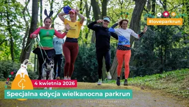 Grafika promocyjna wydarzenia parkrun Poznań #655: wielkanocne spotkanie na Cytadeli