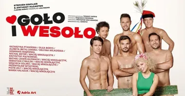 Grafika promocyjna wydarzenia Poznań: Goło i Wesoło — komedia Teatru Gudejko
