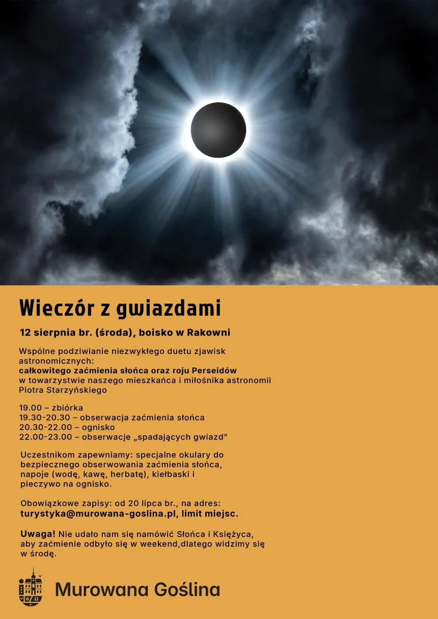 Grafika promocyjna wydarzenia Wieczór z gwiazdami
