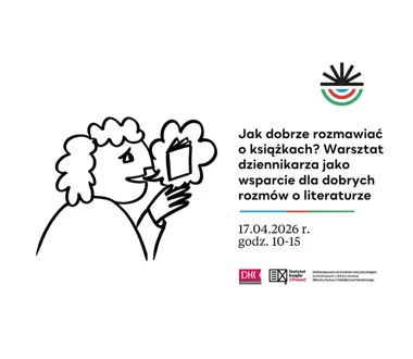 Łukasz Wojtusik w Poznaniu podpowie, jak rozmowa o książkach łapie rytm