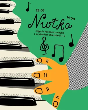 W marcu Nutka w bibliotece - muzyka i czytanie dla najmłodszych