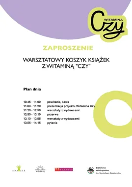 Książki, wydawcy i kawa w jednym koszyku - Witamina „Czy” w Poznaniu