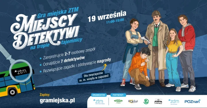 Siedem tropów, zagadki i wizyta w zajezdni. Gra miejska ZTM