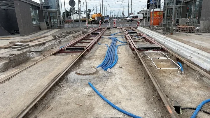 Prace przy Rondzie Kaponiera potrwają dłużej. Jest nowy termin