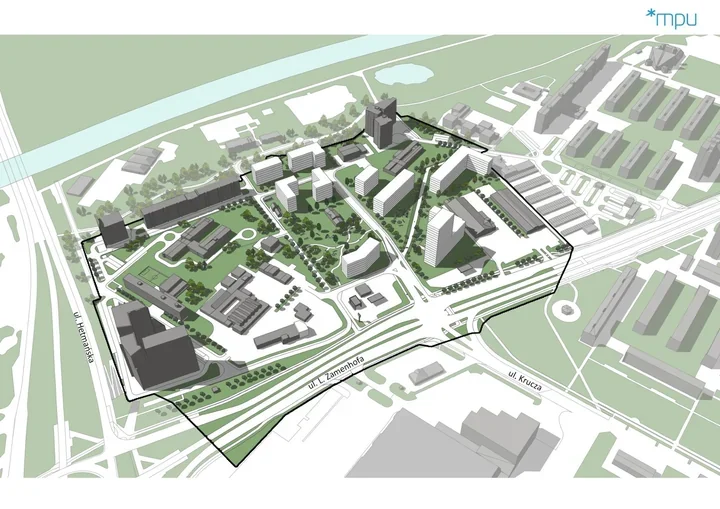 Na terenach po HCP powstanie park i nowe bloki. Rada miasta uchwaliła plan